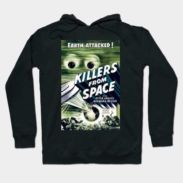 Killers from Space (1954) Hoodie by FilmCave